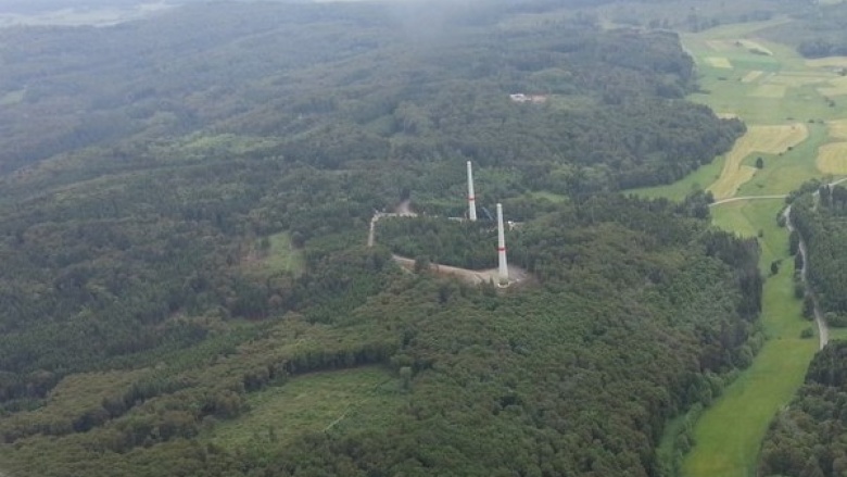 Windpark Hilsberg im Bau